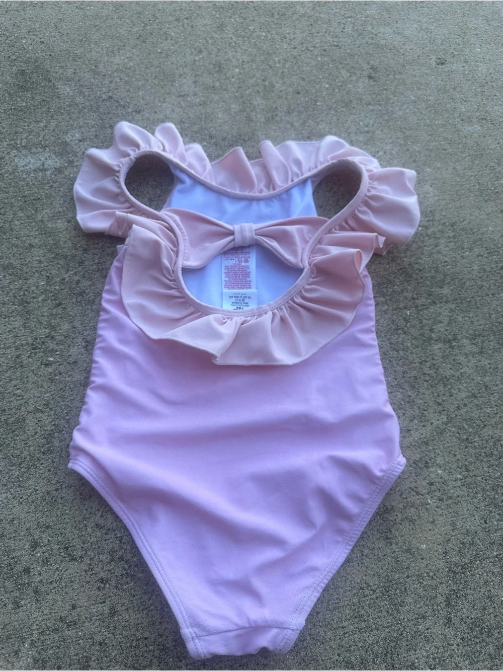 Disney Pink Minnie Mouse Ruffle Tank Skirt Swimsuit   PM1